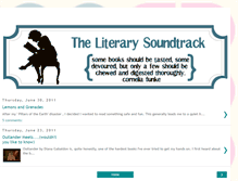 Tablet Screenshot of literarysoundtrack.blogspot.com