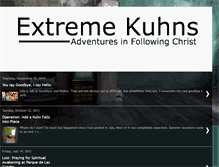 Tablet Screenshot of extremekuhns.blogspot.com