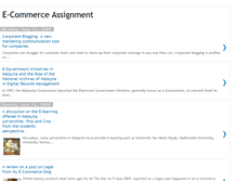 Tablet Screenshot of ecomassign.blogspot.com