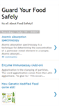 Mobile Screenshot of guardingurfoodsafely.blogspot.com