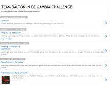 Tablet Screenshot of gambia-challenge.blogspot.com