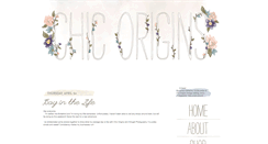 Desktop Screenshot of chicorigins.blogspot.com