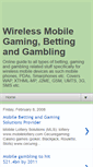 Mobile Screenshot of mobilebetting.blogspot.com