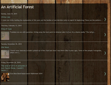 Tablet Screenshot of forestartifical.blogspot.com