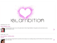Tablet Screenshot of glambitionsa.blogspot.com