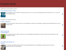 Tablet Screenshot of fosseis-vivos.blogspot.com