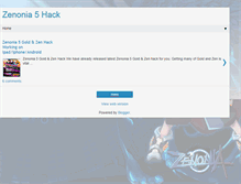 Tablet Screenshot of hackzenonia5.blogspot.com