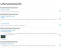 Tablet Screenshot of latorreestempranilla.blogspot.com