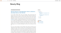 Desktop Screenshot of beautyblogangelique.blogspot.com