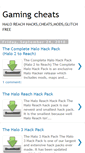 Mobile Screenshot of halo-reach-cheats.blogspot.com