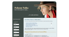 Desktop Screenshot of folsomtalks.blogspot.com