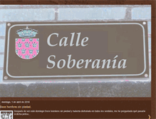 Tablet Screenshot of callesoberania.blogspot.com