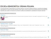 Tablet Screenshot of escuelademocratica.blogspot.com