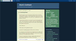 Desktop Screenshot of brentgreen.blogspot.com