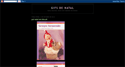 Desktop Screenshot of gifsnatal.blogspot.com