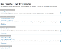 Tablet Screenshot of der-forscher.blogspot.com