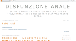 Desktop Screenshot of disfunzione.blogspot.com