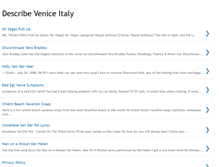 Tablet Screenshot of describe-venice-italy.blogspot.com