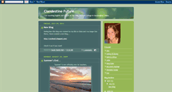 Desktop Screenshot of clandestinefuture.blogspot.com