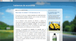 Desktop Screenshot of economiaargentinahoy.blogspot.com