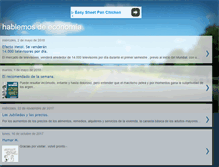 Tablet Screenshot of economiaargentinahoy.blogspot.com