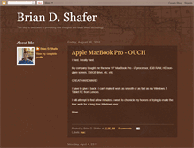 Tablet Screenshot of brianshafer.blogspot.com