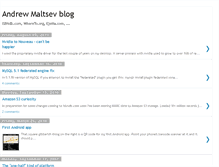 Tablet Screenshot of amaltsev.blogspot.com