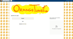 Desktop Screenshot of orangetunes.blogspot.com