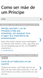 Mobile Screenshot of comosermaedeumprincipe.blogspot.com