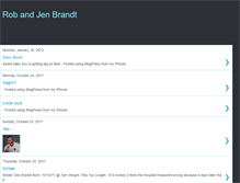 Tablet Screenshot of jenbrandt.blogspot.com