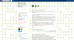Desktop Screenshot of pharmazenlabs.blogspot.com