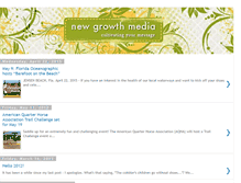 Tablet Screenshot of newgrowthmedia.blogspot.com