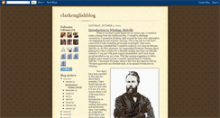 Desktop Screenshot of clarkenglishblog.blogspot.com