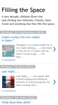 Mobile Screenshot of elsy-fillingthespace.blogspot.com
