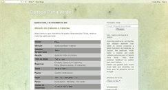 Desktop Screenshot of caboclopenaverde.blogspot.com