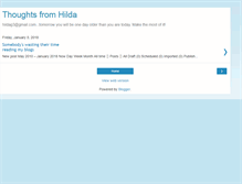 Tablet Screenshot of hildag33.blogspot.com