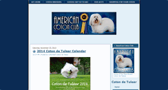 Desktop Screenshot of americancoton.blogspot.com