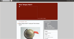 Desktop Screenshot of bonstemposhein.blogspot.com