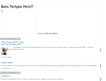 Tablet Screenshot of bonstemposhein.blogspot.com