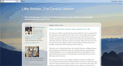 Desktop Screenshot of littlewomen21.blogspot.com