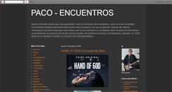 Desktop Screenshot of paco-encuentros.blogspot.com