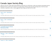 Tablet Screenshot of canadajapansociety.blogspot.com
