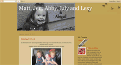 Desktop Screenshot of mattandjenfamily.blogspot.com