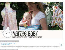 Tablet Screenshot of marzeebaby.blogspot.com