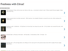 Tablet Screenshot of citrusfreshnfresh.blogspot.com
