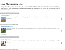 Tablet Screenshot of lovethemonkeylife.blogspot.com