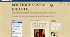 Desktop Screenshot of boutiquesusysilla.blogspot.com