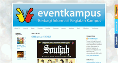 Desktop Screenshot of eventkampus.blogspot.com