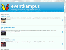 Tablet Screenshot of eventkampus.blogspot.com