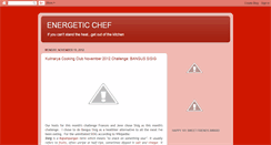 Desktop Screenshot of energychef.blogspot.com